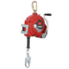 3M Protecta 3-Way Retrieval Self-Retracting Lifeline with Bracket - Stainless Steel Cable - Steel Snap Hook - 50ft - ANSI - 3590053