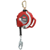 3M Protecta 3-Way Retrieval Self-Retracting Lifeline with Bracket - Stainless Steel Cable - Steel Snap Hook - 50ft - ANSI - 3590053