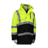 PIP 343-1750-LY Hi-Vis Class 3 Type R Quilted Insulated Winter Coat