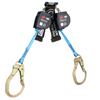 3M DBI-SALA 8 ft. Class 1 Nano-Lok Double-Leg Wrap Back Self-Retracting Lifeline w/Rebar Hooks - 3100618