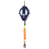 3M DBI-SALA Ultra-Lok Leading Edge Self-Retracting Lifeline - Aluminum Housing - Galvanized Steel Cable - 55 ft - 3503885