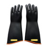 NOVAX Insulating Gloves Class 2 Rubber Glove w/Contour Cuff - 18" - Black - 1/PR - 158-2-18
