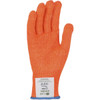 Claw Cover Seamless Knit HPPE / Stainless Steel Blended w/Sta-COOL Plating Glove - Medium Weight - Hi-Vis Orange - 144/EA - 10-C5HVOCMX