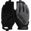 Boss Utility Hi Performance Glove Synthetic Microfiber Palm w/Mesh Fabric Back - Gray - 12/PR - 120-MU1220T