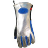 Caiman Premium Split Cowhide MIG/Stick Welder's Glove w/Wool Lining & Aluminized Rayon Back/Thumb - Silver - 6/PR - 330-PIP-1524