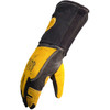 Caiman Premium Top Grain Cowhide Leather MIG/Stick Welder's Glove w/FR Fleece Laminated Foam Insulation - Gold - 6/PR - 1832