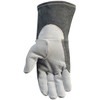 Caiman Premium Split Deerskin TIG Welder's Glove w/a 4" Gray Extended Cuff - - 12/PR - 1864