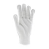 Claw Cover Seamless Knit PolyKor Blended Antimicrobial Glove - Medium Weight - White - 24/EA - 22-720