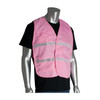 PIP Hi-Vis Apparel Non-ANSI Incident Comm& Vest - 100% Polyester - Pink - 1/EA - 300-1516