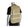 PIP Hi-Vis Apparel Non-ANSI Incident Comm& Vest - Cotton/Polyester Blend - Tan - 1/EA - 300-2506