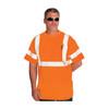 PIP Hi-Vis Apparel ANSI Type R Class 3 Short Sleeve T-Shirt - Orange - 1/EA - 313-CNTSE