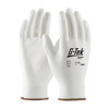 G-Tek Seamless Knit Nylon Blend Glove w/Polyurethane Coated Flat Grip on Palm & Fingers - Vend-Ready - White - 6/PR - 33-125V