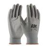 G-Tek Touch Seamless Knit Nylon/Polyester Glove w/Polyurethane Coated Flat Grip on Palm & Fingers - Touchscreen Compatible - Gray - 1/DZ - 33-GT125