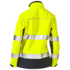 Bisley ANSI Type R Class 2 Women's Contoured Softshell Jacket - Hi-Vis Yellow - 1/EA - 333W6059T
