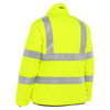 Bisley ANSI Type R Class 3 Women's Contoured Reversible Puffer Jacket - Hi-Vis Yellow - 1/EA - 333W6350H