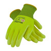 MaxiFlex Ultimate Hi-Vis Seamless Knit Nylon / Elastane Glove w/Nitrile Coated MicroFoam Grip on Palm & Fingers - Yellow - 1/DZ - 34-874FY