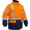 Bisley ANSI Type R Class 3 & CSA Z96 2 X-Back Extreme Cold Jacket w/Navy Bottom - Hi-Vis Orange - 1/EA - 343M6450X