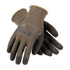 PowerGrab Premium Seamless Knit Cotton/Polyester Glove w/Latex MicroFinish Grip on Palm & Fingers - Brown - 1/DZ - 39-C1500