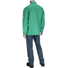 Ironcat FR Clothing-Welding Economy Treated 100% Cotton Welders Jacket - 30" - Green - 1/EA - 7040