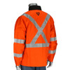Ironcat FR Clothing-Welding Hi-Vis Treated 100% Cotton Sateen Jacket - Orange - 1/EA - 7060