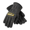 PIP Synthetic Leather Palm Glove w/DuPont Kevlar Blended Liner - Flame Retardant Treated - Dark Green - 1/DZ - 73-1703