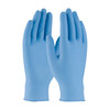 QRP Qualatrile Disposable Nitrile Glove  Powder Free w/Textured Grip - 5 mil - Blue - 1/CS - BQF12