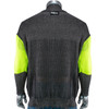 Kut Gard ATA PreventWear Blended Cut Resistant Pullover w/Hi-Vis Sleeves - Dark Gray - 1/EA - P190SP3CMHVBUV-PP1TL