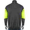 Kut Gard ATA PreventWear Blended Cut Resistant Pullover w/Hi-Vis Sleeves - Dark Gray - 1/EA - P191SP-PP1-TL