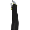 Kut Gard Single-Ply ATA / High Tenacity Polyester Blended Sleeve w/Thumb Hole - Black - 12/EA - S10HTP/2BK-ES6-T
