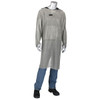 US Mesh Stainless Steel Tunic w/Extended Apron Front w/Belly Guard - Silver - 1/EA - USM-4352L