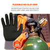 Ergodyne ProFlex 7000 Nitrile Coated Gloves - Microfoam Palm, 15g - 12-pair