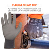 Ergodyne ProFlex 7044 PU Coated Cut-Resistant Gloves - ANSI/ISEA 105-2016 A4, EN 388: 4X42D, 18g - 12-pair