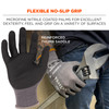 Ergodyne ProFlex 7043 Nitrile Coated Cut-Resistant Gloves - ANSI/ISEA 105-2016 A4, EN 388: 4X42D, 18g - 12-pair