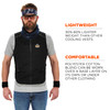 Ergodyne Chill-Its 6260 Lightweight Phase Change Cooling Vest with Rechargeable Ice Packs