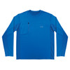 Ergodyne Chill-Its 6689 Cooling Long Sleeve Sun Shirt with UV Protection - Blue