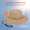 Ergodyne Chill-Its 8936 Lightweight Ranger Hat - Khaki