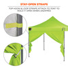 Ergodyne SHAX 6096 Pop-Up Tent Sidewall with Zipper - 10ft x 10ft