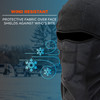 Ergodyne N-Ferno 6823 Balaclava Face Mask - Wind-Proof, Hinged Design