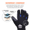 Ergodyne ProFlex 817WP Thermal Waterproof Winter Work Gloves - Reinforced Palms