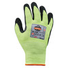 Ergodyne ProFlex 7041 Hi-Vis Nitrile Coated Cut-Resistant Gloves - ANSI/ISEA 105-2016 A4, EN388: 4X42D, WSX Wet Grip - Lime - 1-pair