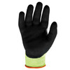 Ergodyne ProFlex 7041 Hi-Vis Nitrile Coated Cut-Resistant Gloves - ANSI/ISEA 105-2016 A4, EN388: 4X42D, WSX Wet Grip - Lime - 1-pair