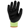 Ergodyne ProFlex 7141 Hi-Vis Nitrile Coated Cut-Resistant Gloves - ANSI/ISEA 105-2016 A4, EN388: 4X42DP, Wet Grip, Dorsal Protection - Lime - 72-pair