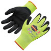 Ergodyne ProFlex 7021 Hi-Vis Nitrile Coated Cut-Resistant Gloves - ANSI A2, EN388: 4342B, 18g, Wet Grip - Lime - 144-pair