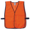 Ergodyne GloWear 8010HL Hi-Vis Safety Vest - Non-Certified, Hook + Loop, Economy - Orange