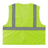 Ergodyne GloWear 8205Z Mesh Hi-Vis Safety Vest - Type R, Class 2 - Zipper, No Pockets - Lime