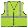 Ergodyne GloWear 8216BA Breakaway Mesh Hi-Vis Safety Vest - Type R, Class 2, ID Badge Holder - Lime