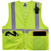 Ergodyne GloWear 8220HL Mesh Hi-Vis Safety Vest - Type R, Class 2, Hook & Loop, Standard - Lime