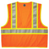 Ergodyne GloWear 8230Z Two-Tone Mesh Hi-Vis Safety Vest - Type R, Class 2, Zipper - Orange