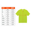 Ergodyne GloWear 8089 Hi-Vis T-Shirt -Non-Certified - Lime