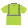 Ergodyne GloWear 8295 Hi-Vis Polo Shirt - Type R, Class 2 - Lime